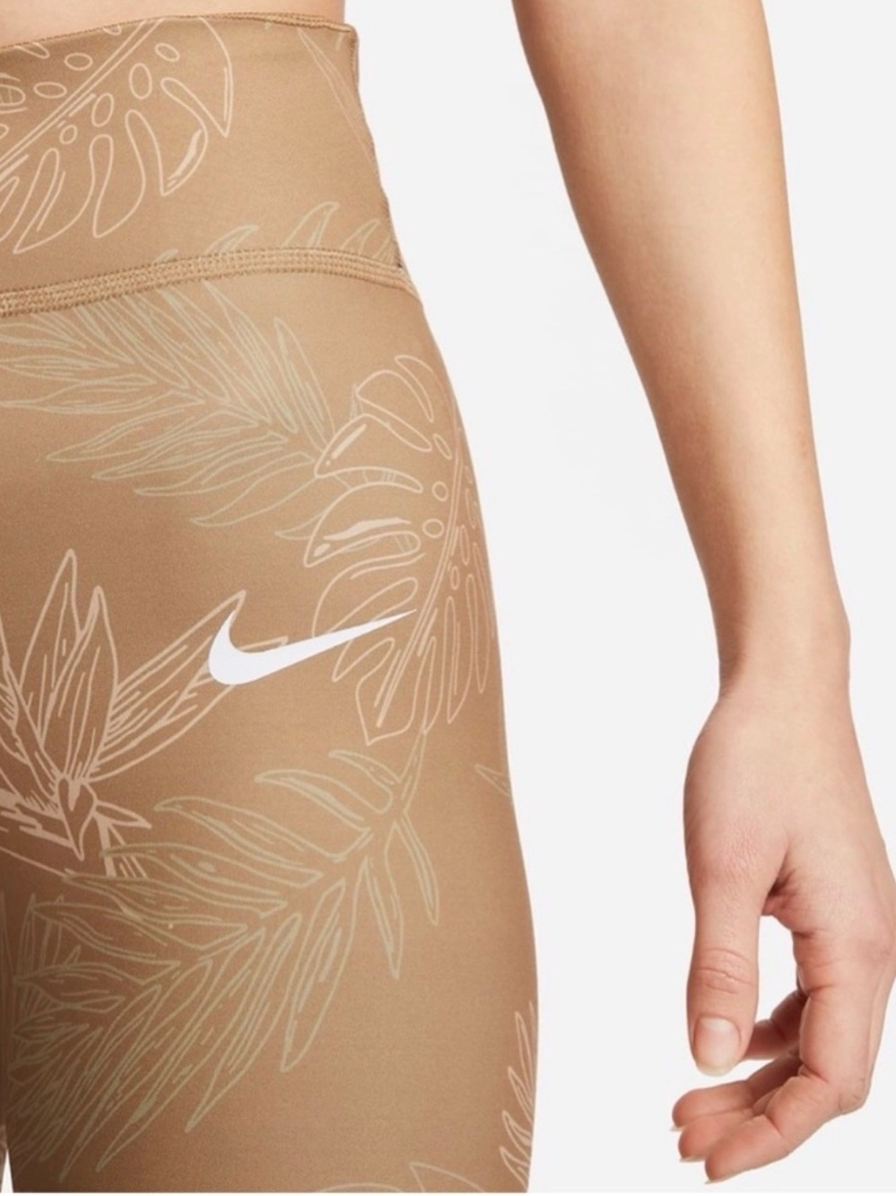 Nike Dri-Fit One Luxe Mid-Rise XL Leggings Women's - Picture 4 of 15